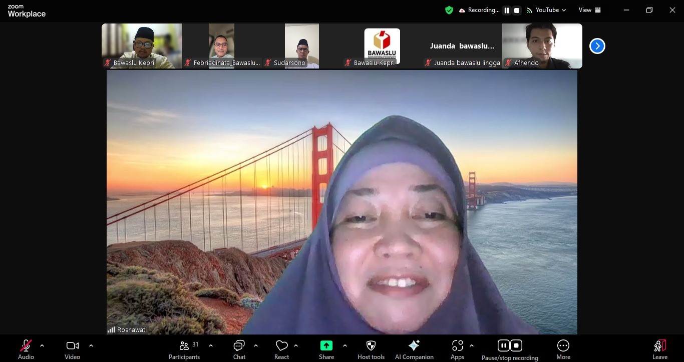 Bawaslu Kepri Refleksikan Penanganan Pelanggaran Pemilihan Tahun 2024