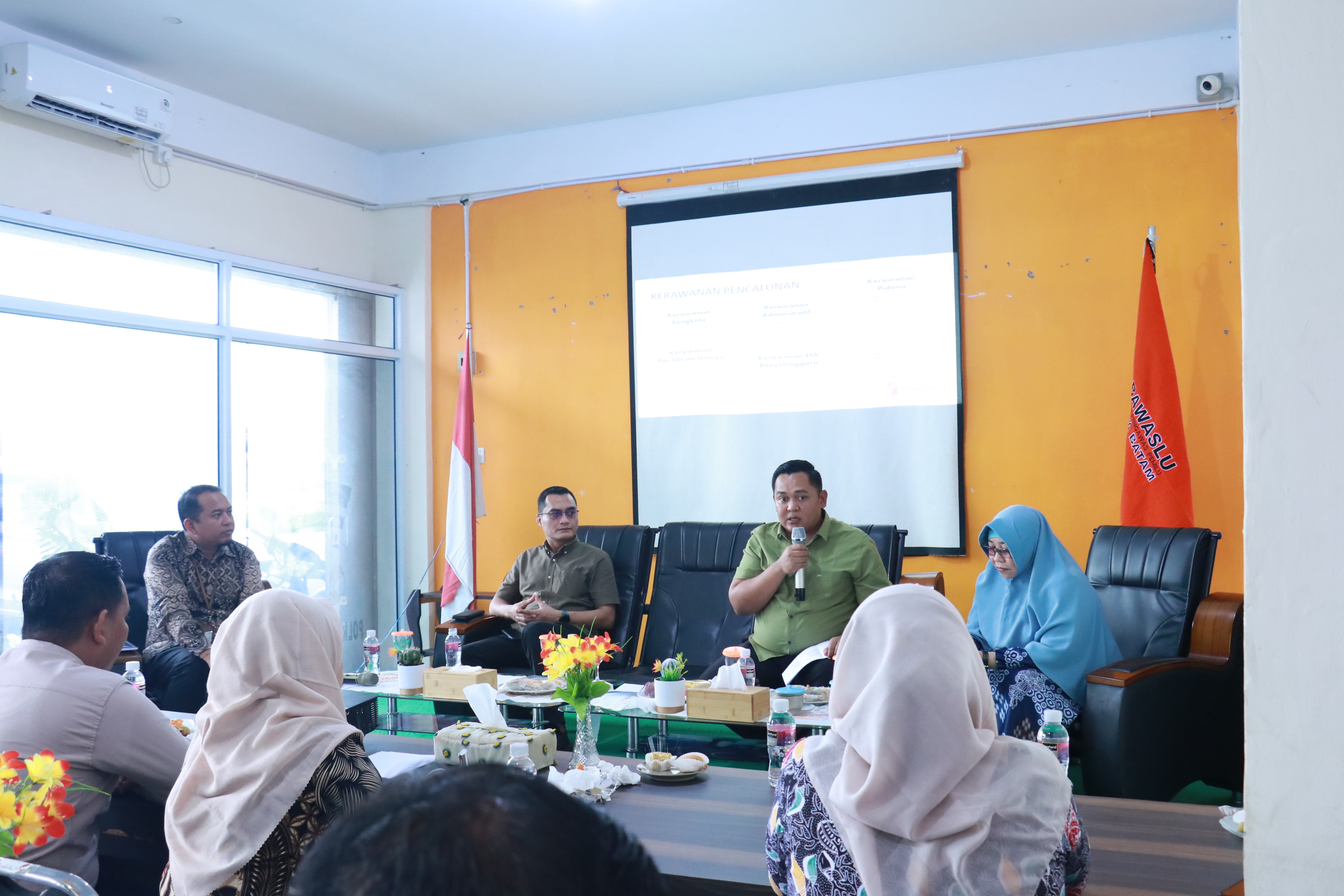 Perkuat Proses Pengawasan, Bawaslu Kepri Gelar Rakor Pengawasan Tahapan Pilkada 2024