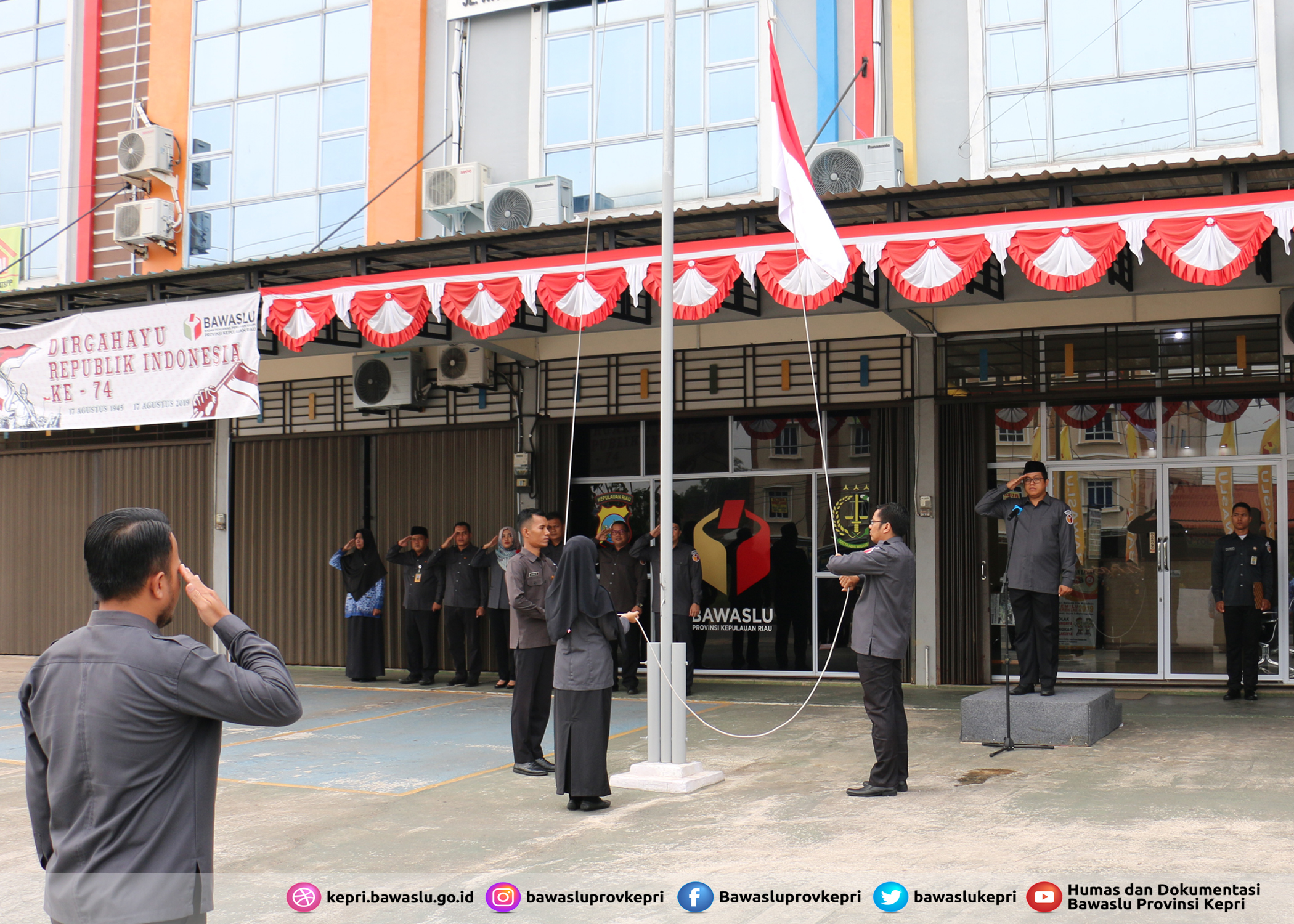 HUT ke-74 RI : Sumber Daya Manusia Bawaslu Unggul, Kunci Demokrasi Maju