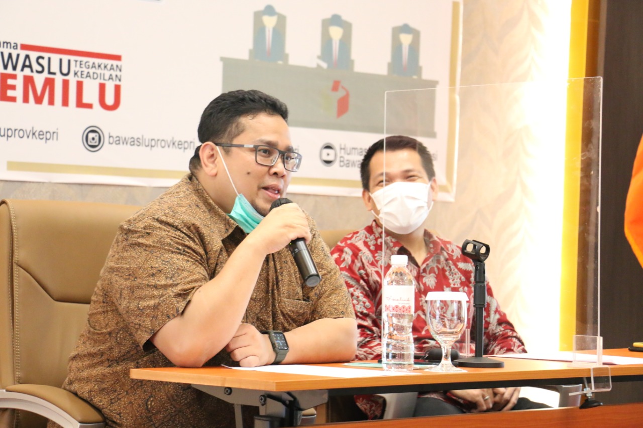 Bawaslu Kepri Laksanakan Bimtek Penyelesaian Sengketa Pemilihan
