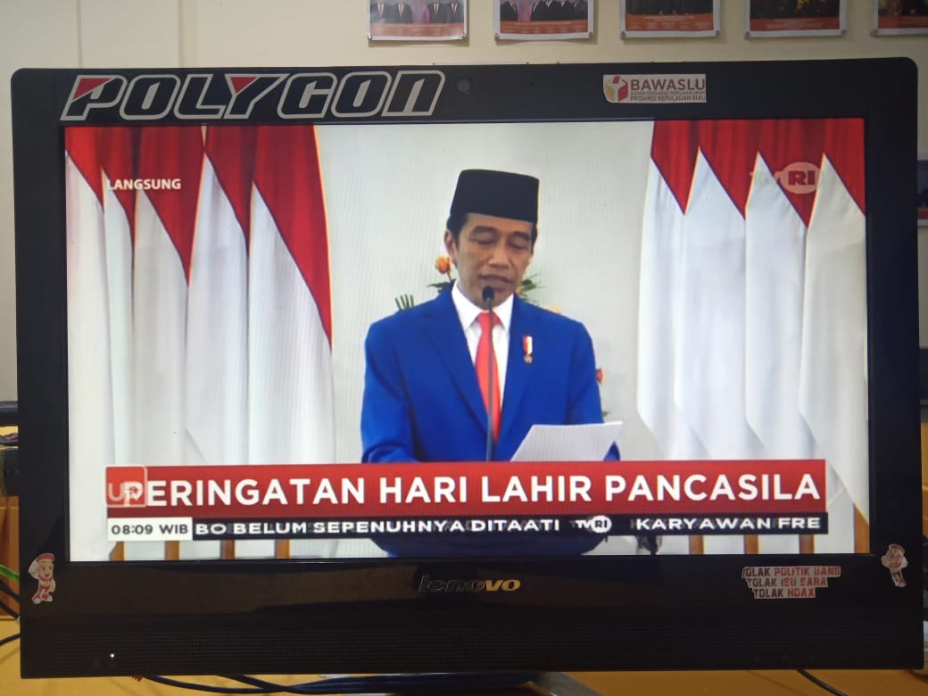 Presiden Jokowi : Bersyukur Bahwa Pancasila Tetap Menjadi Bintang Penjuru