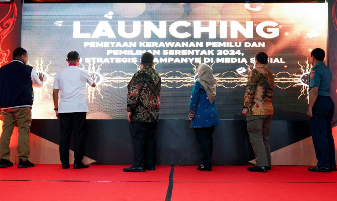 Luncurkan IKP 2024 Isu Strategis Kampanye di Media Sosial, Provinsi Didominasi Ujaran Kebencian