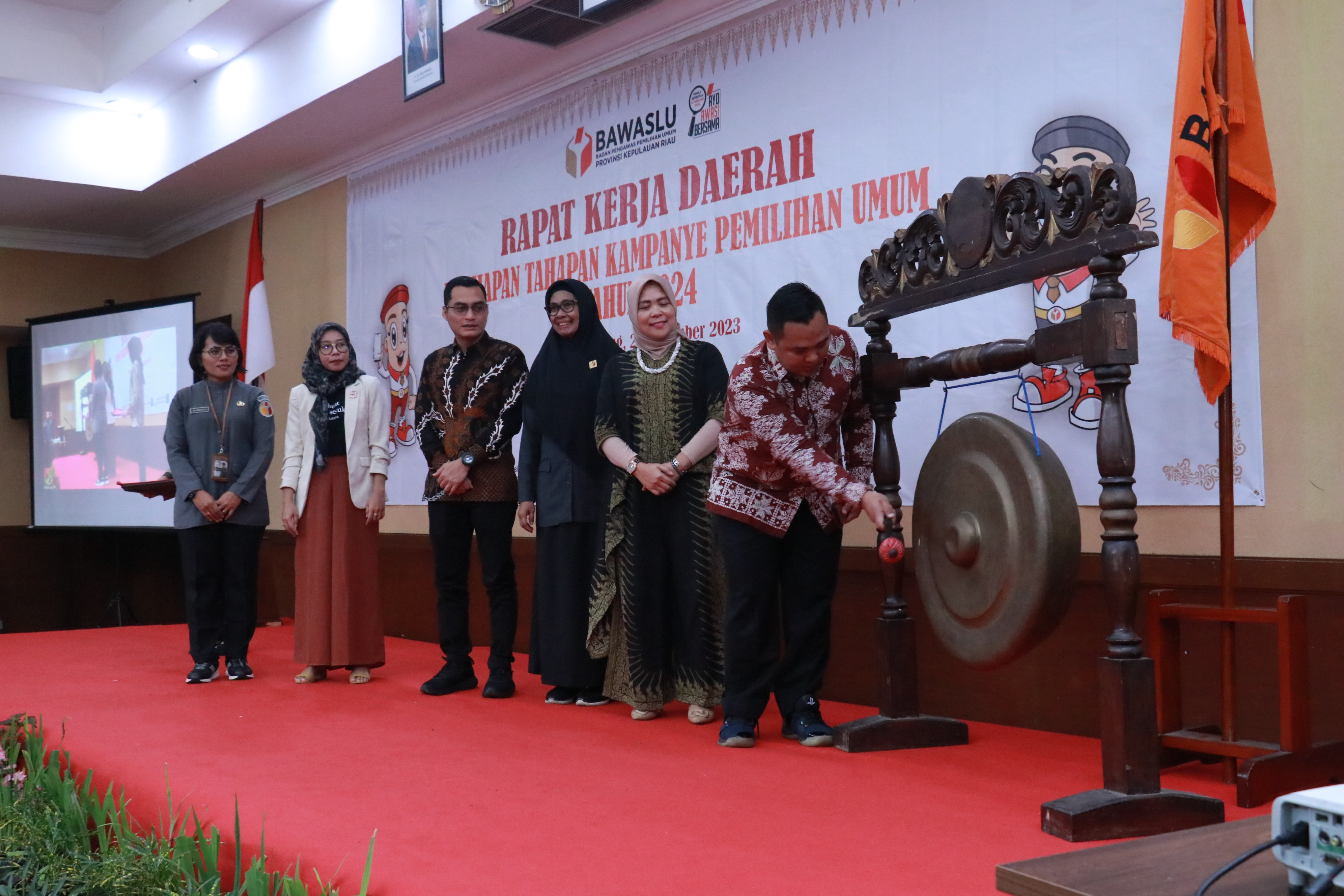 Perkuat Jajaran Pengawas, Rakerda Persiapan Tahapan Kampanye Pemilu 2024 Digelar