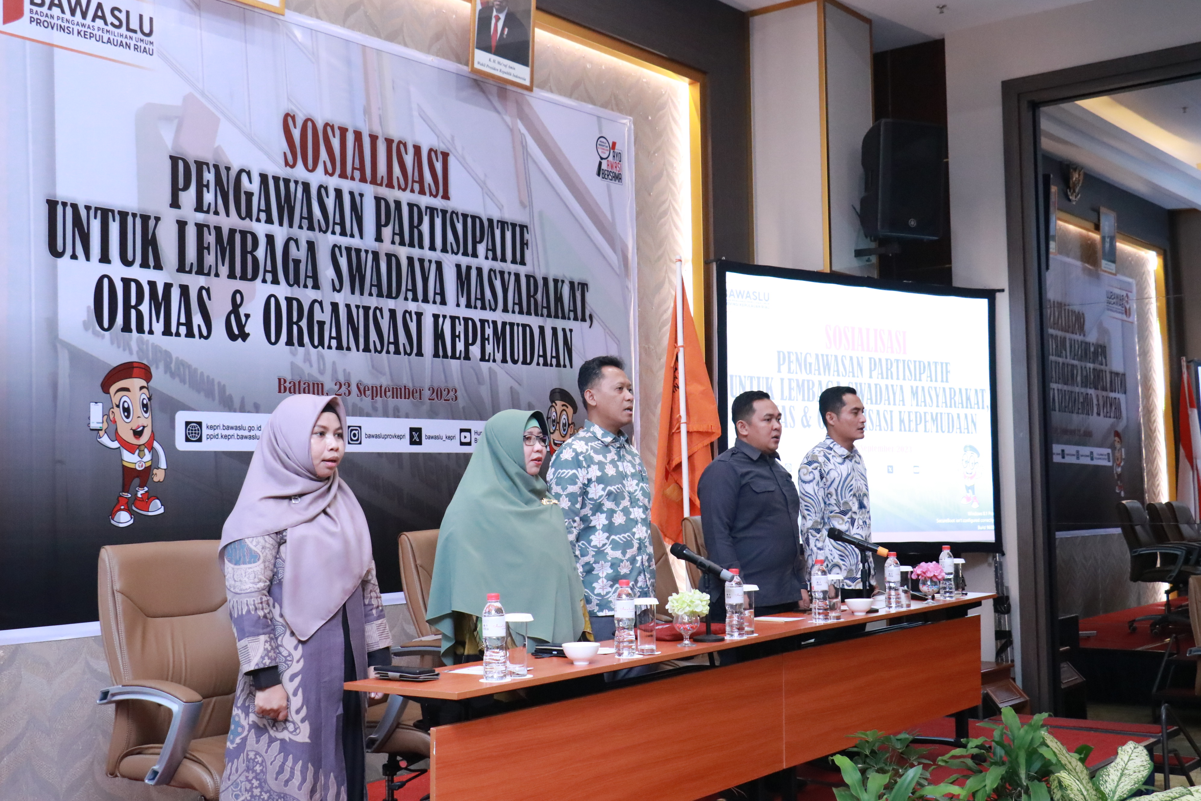 Sosialisasi Pengawasan Partisipatif Untuk Menguatkan Peran LSM, Ormas dan Organisasi Kepemudaan