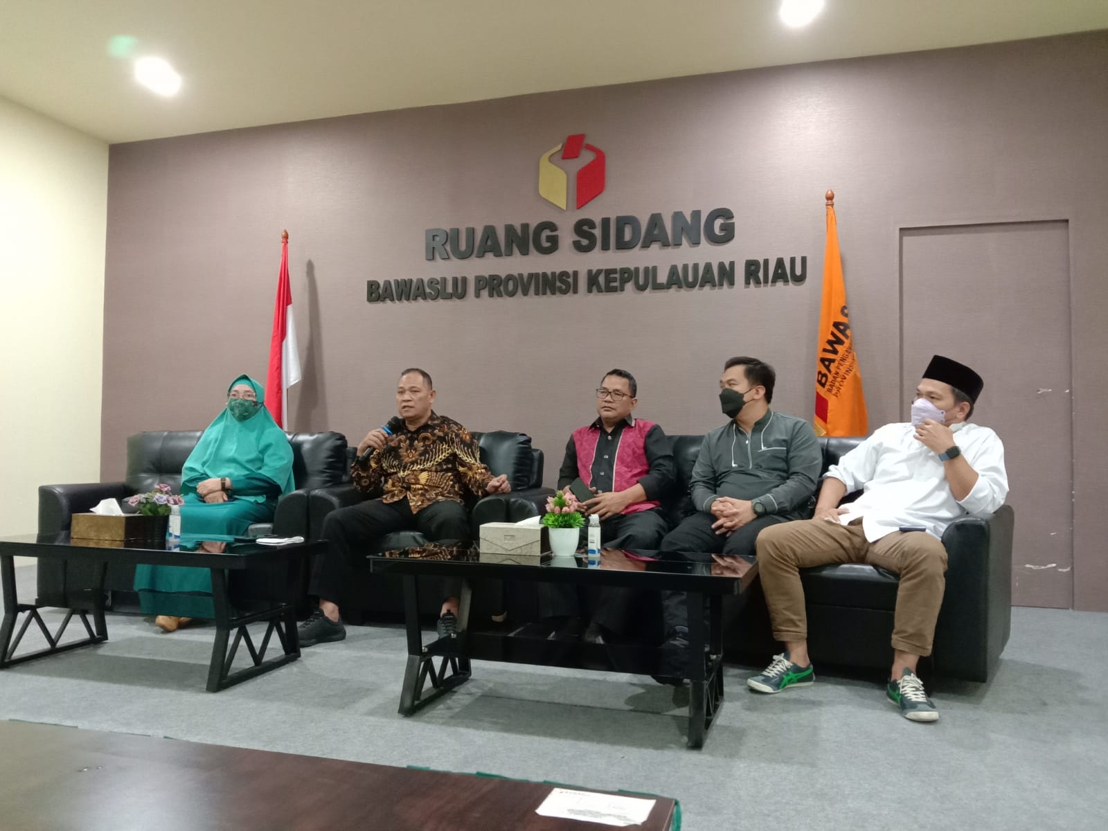 Kunjungan Kordiv Hukum & Penyelesaian Sengketa Bawaslu RI Ke Kantor Bawaslu Kepri