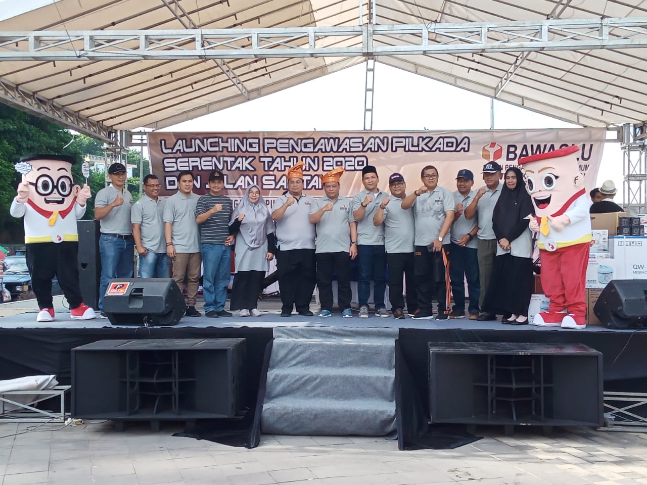 Bawaslu Provinsi Kepulauan Riau Launching Pengawasan Pemilihan Serentak Tahun 2020