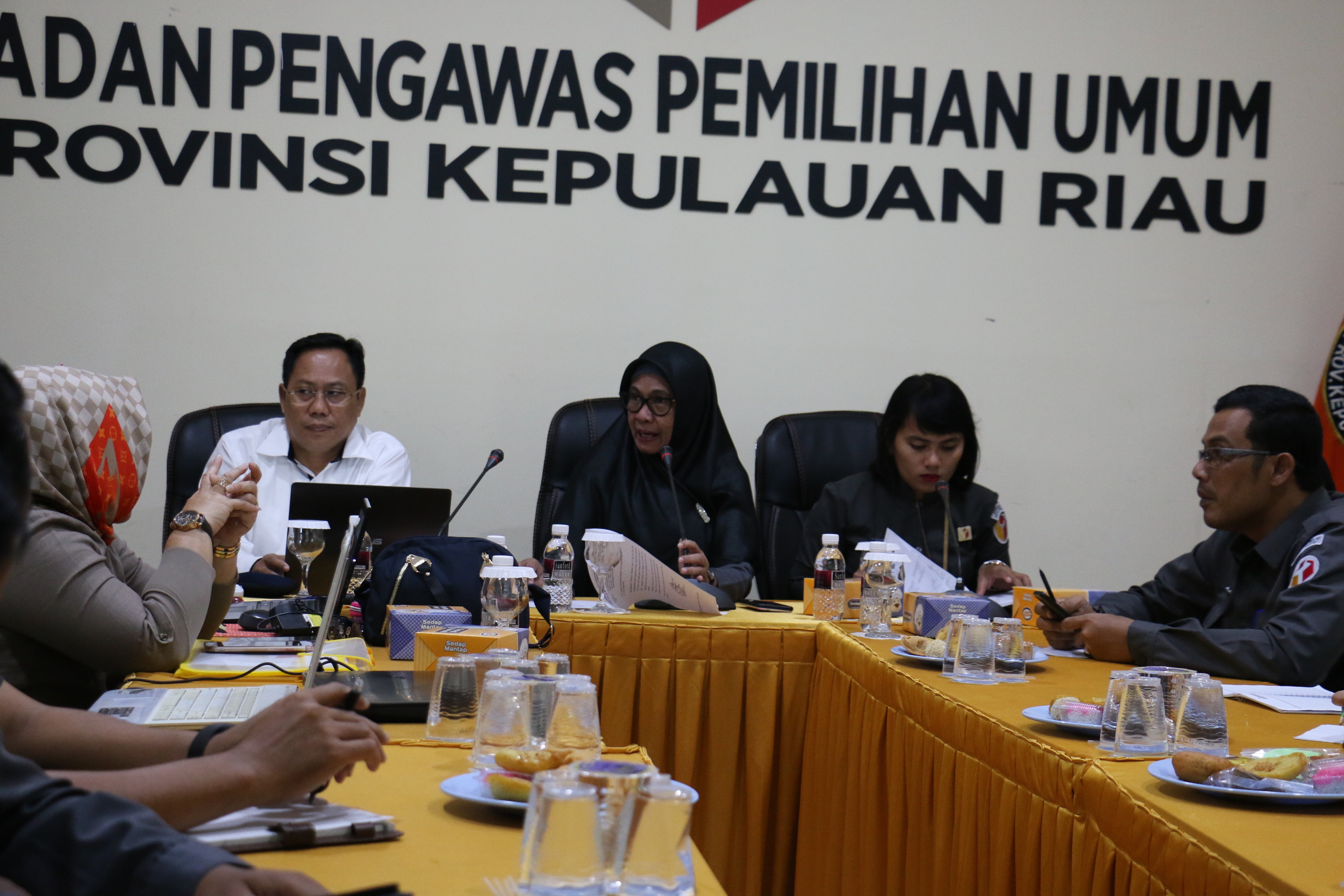 Pelaksanaan Bimtek Manajemen Risiko oleh BPKP Perwakilan Provinsi Kepulauan Riau di Bawaslu Kepri