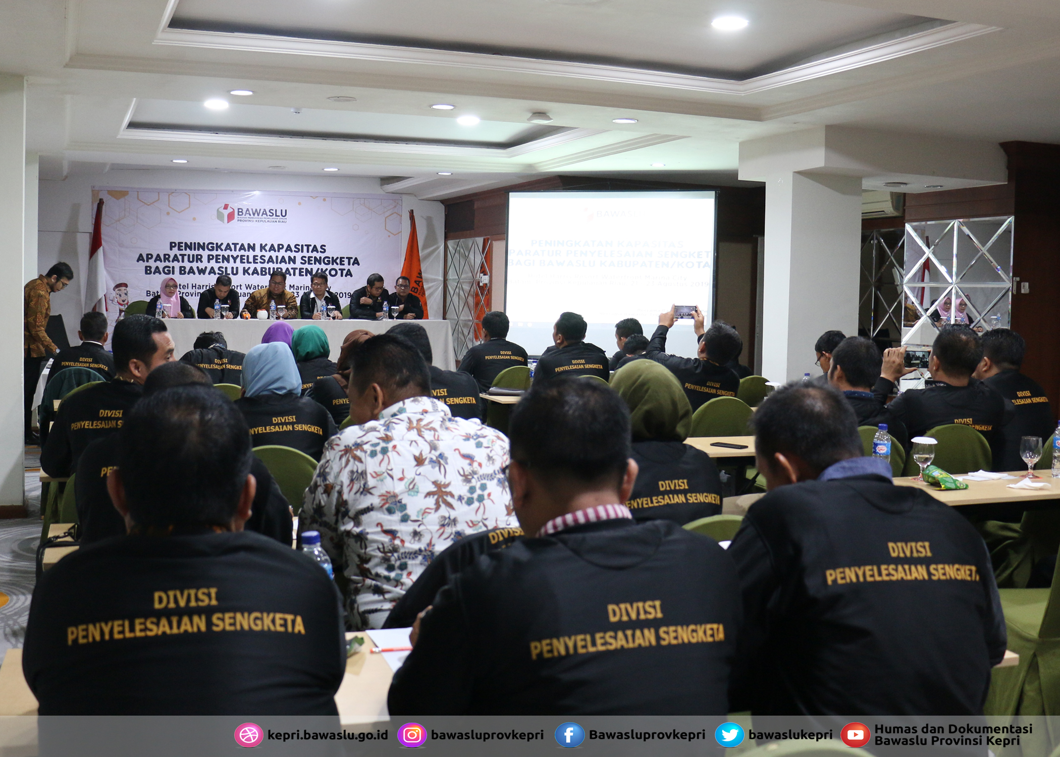 Peningkatan Kapasitas Aparatur Penyelesaian Sengketa Untuk Menghadapi Pilkada 2020