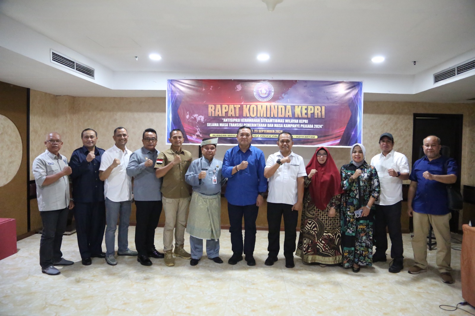 Bawaslu Kepri Ajak Awasi Setiap Tahapan Pilkada 2024 Saat Hadiri Rapat Terbatas Kominda Kepri