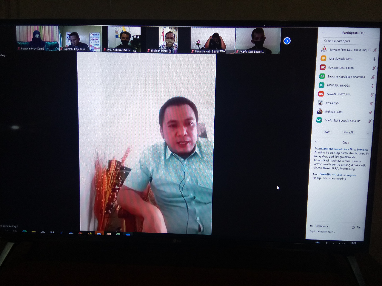 Rakernis Indeks Kerawanan Pemilu (IKP) Bawaslu Kepulauan Riau