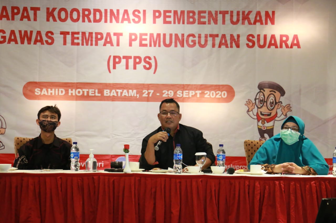 Bawaslu Kepri Gelar Rapat Koordinasi Pembentukan PTPS
