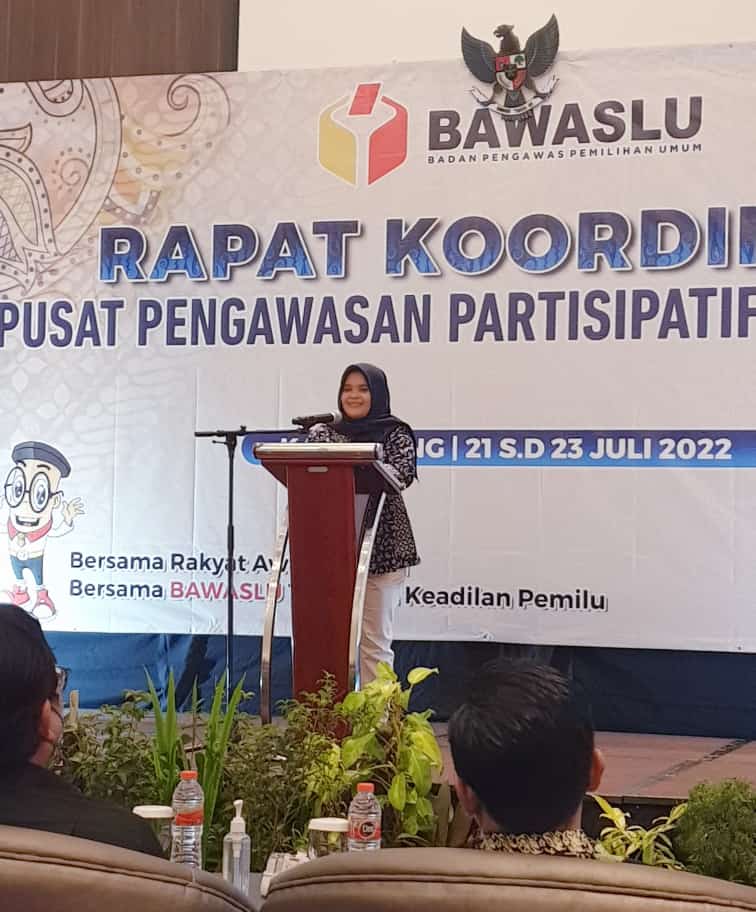 Bawaslu Kepri Hadiri Rakor Pusat Pengawasan Partisipatif 2022