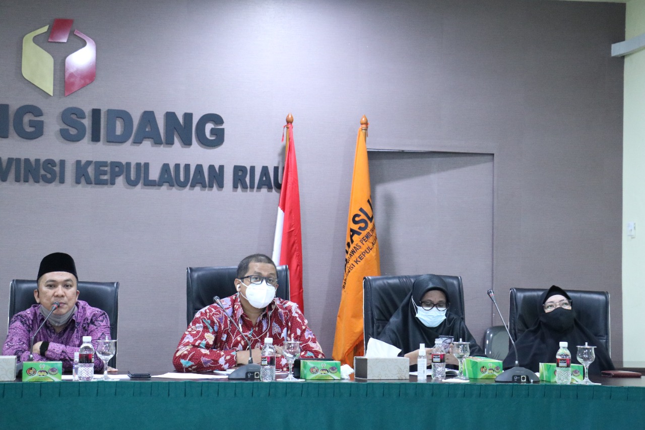 Bawaslu Kepri Gelar Rapat Persiapan Pelaksanaan SKPP