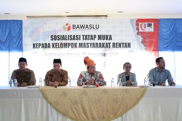 SOSIALISASI TATAP MUKA KEPADA KELOMPOK MASYARAKAT RENTAN