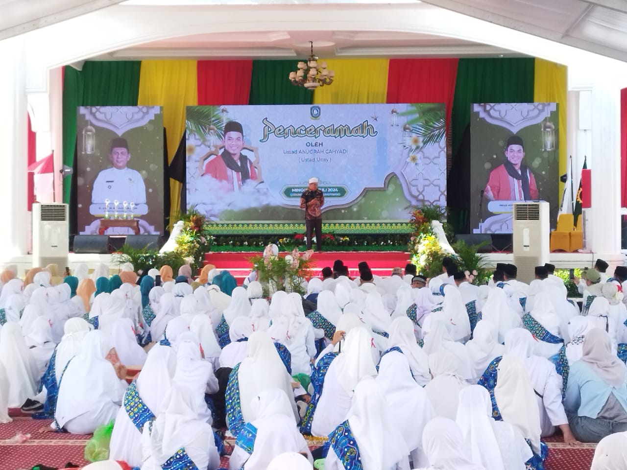 Menyambut Tahun Baru 1 Muharram 1446 Hijriyah, Ketua Bawaslu Kepri Hadiri Tabligh Akbar