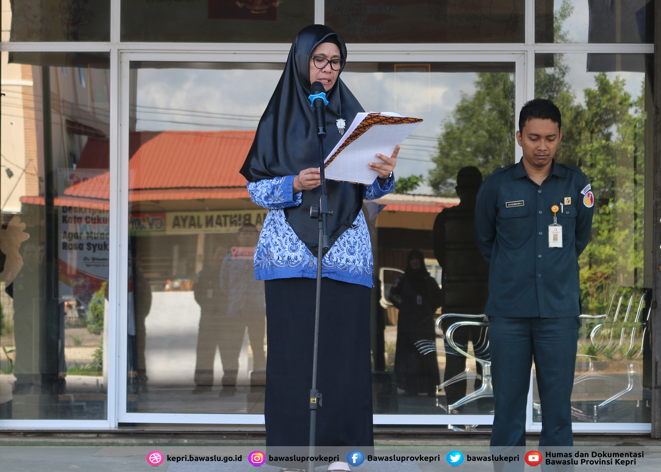 Peringati HUT KORPRI, Bawaslu Kepri Gelar Upacara