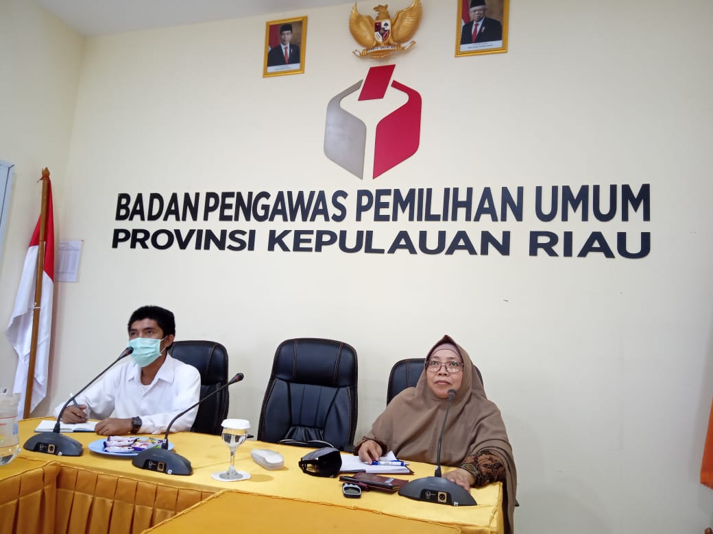 Bawaslu Kepri Gelar Vidcon Penyelesaian Sengketa