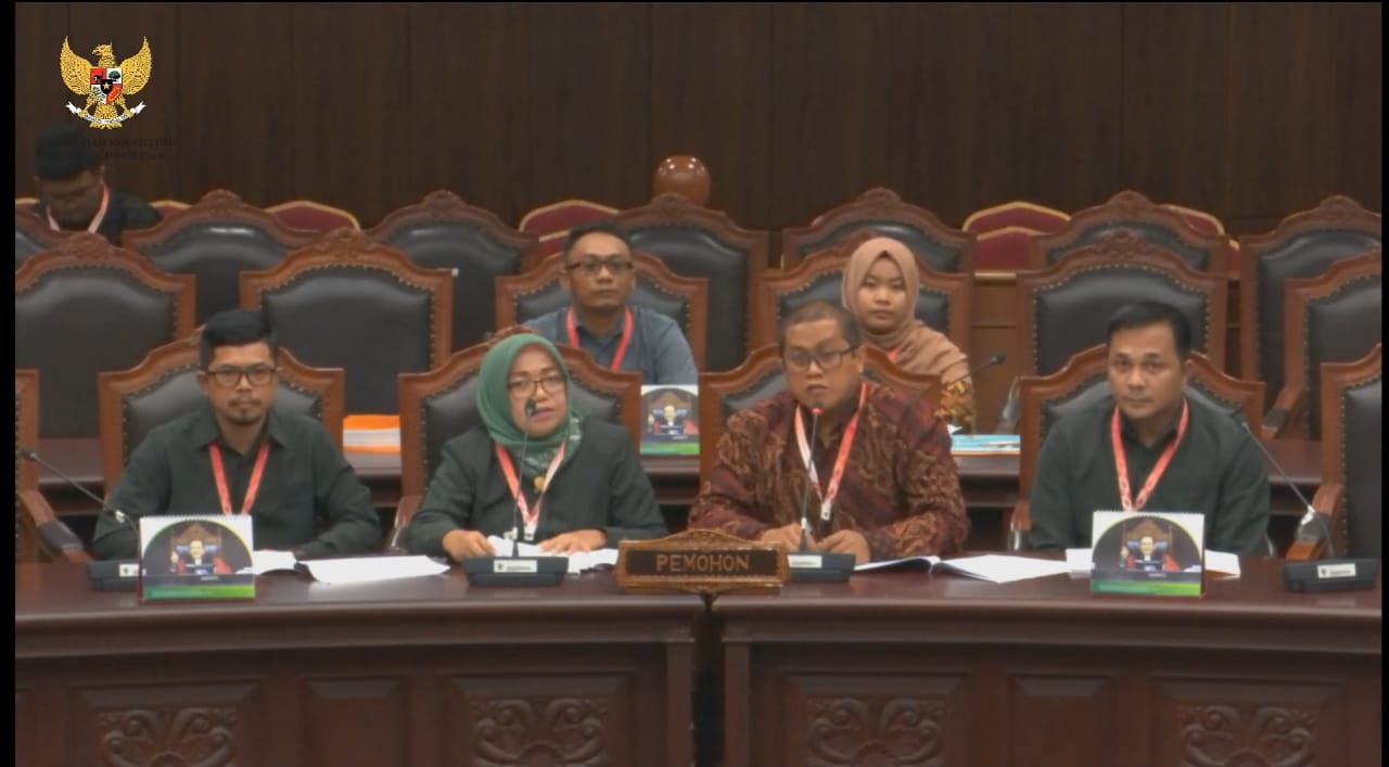 Bawaslu Kepri Hadiri Sidang Pemeriksaan Pendahuluan Uji Materi UU Pilkada di MK