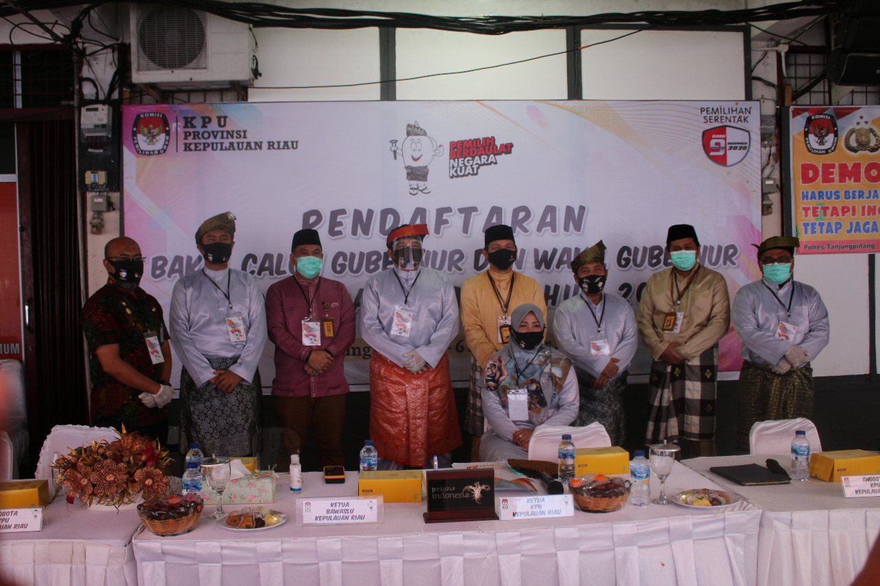 Bawaslu Hadir Dalam Pengawasan Tahapan Pendaftaran Calon Gubernur & Wakil Gubernur Kepri