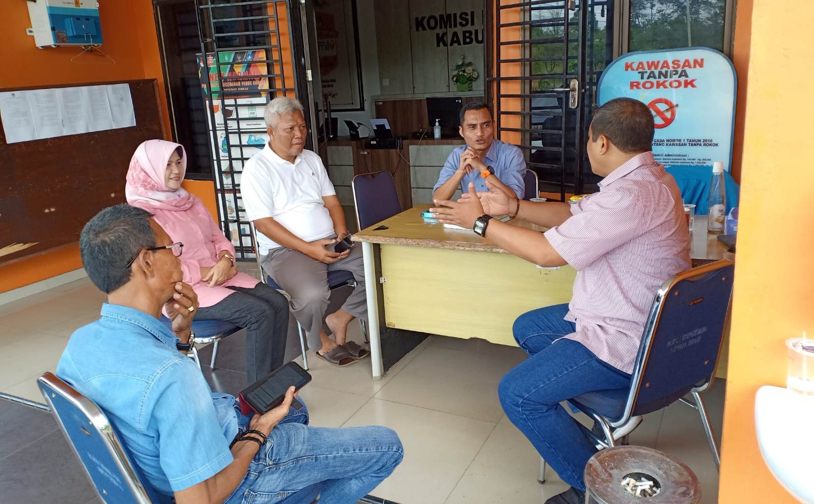 Bawaslu Kepri Supervisi Pengawasan Verifikasi Administrasi Perbaikan di Bintan