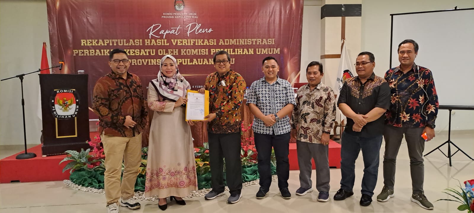 PENGAWASAN HASIL REKAPITULASI VERIFIKASI ADMINISTRASI PERBAIKAN KESATU