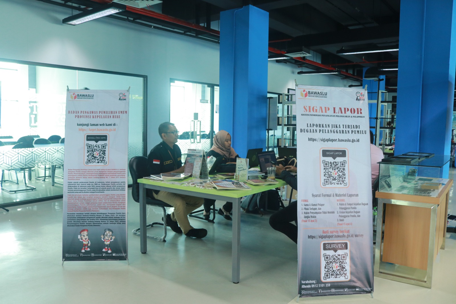 Bawaslu Provinsi Kepulauan Riau Ikuti Pagelaran Vokasi di Politeknik Negeri Batam