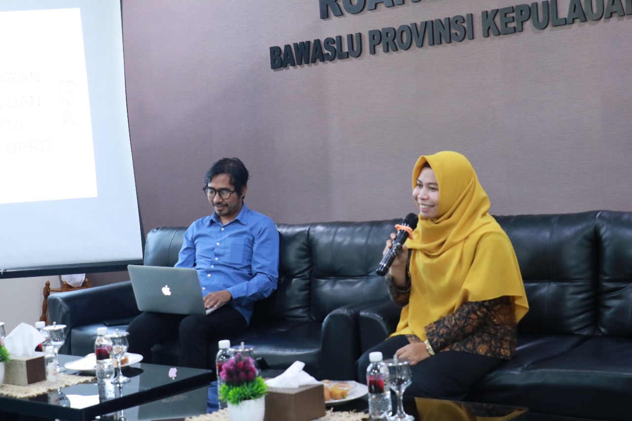 Bawaslu Kepri Melaksanakan Penguatan Kapasitas Penanganan Pelanggaran Pencalonan pada Tahapan Pemilu