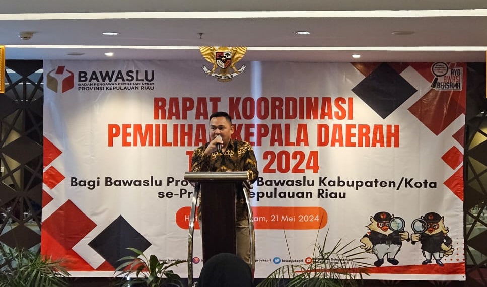 Bawaslu Kepri Laksanakan Rapat Koordinasi Pilkada Tahun 2024