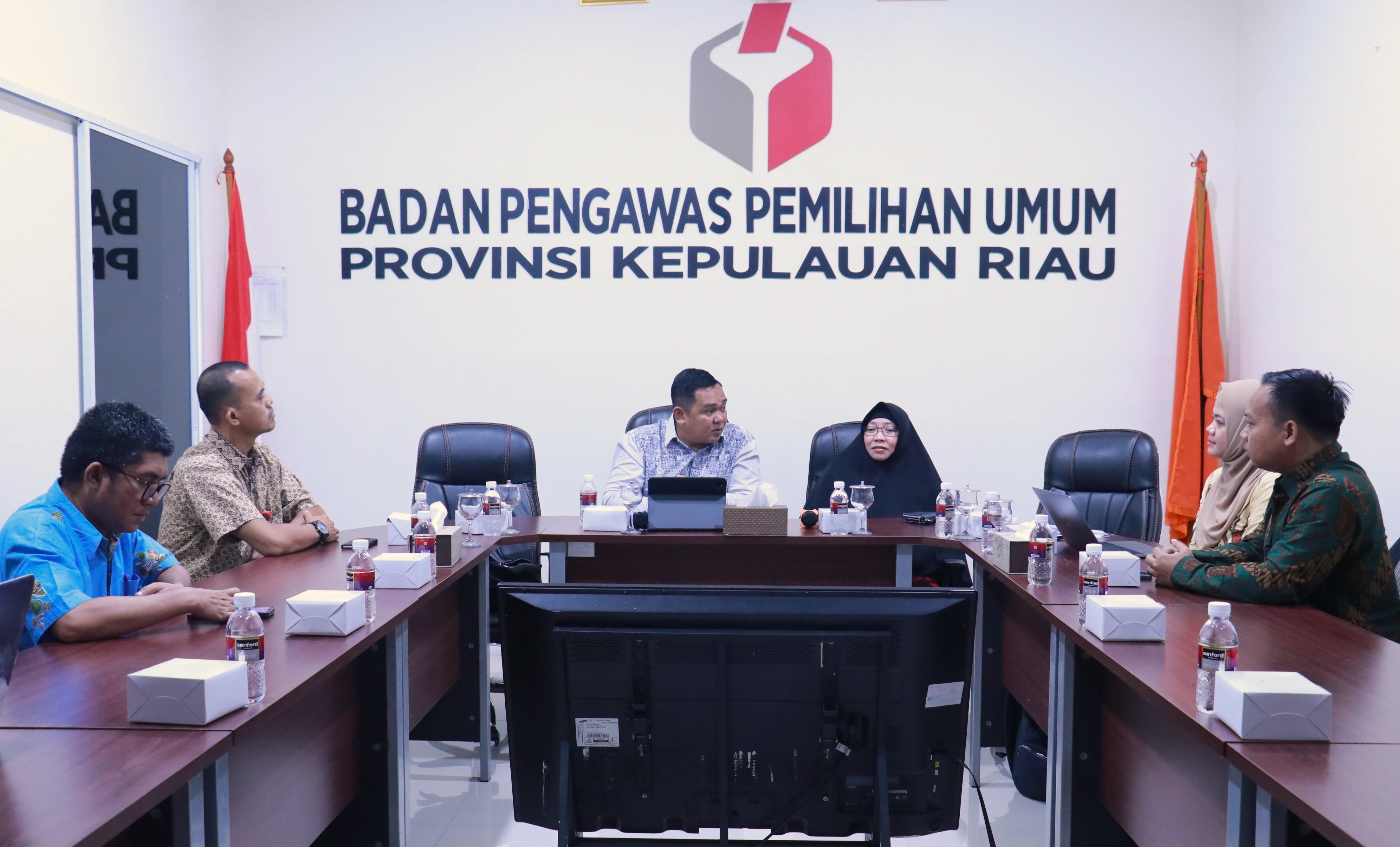 Bawaslu Kepri Berkolaborasi dengan BSSN, untuk Antisipasi Kerawanan Pemilu di Bidang Siber 