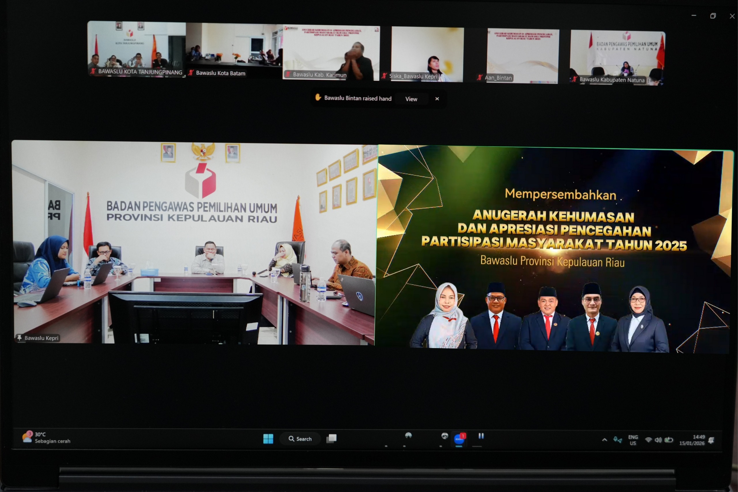 nugerah kehumasan dan apresiasi pencegahan dan parmas