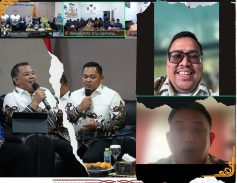 Rapat Pembinaan SDM Pengawas dan Kesekretariatan Bawaslu Provinsi serta Bawaslu Kabupaten/Kota se-Provinsi Kepulauan Riau dengan tema “Penyusunan Indikator Kinerja Utama (IKU) Bawaslu Provinsi dan Bawaslu Kabupaten/Kota”