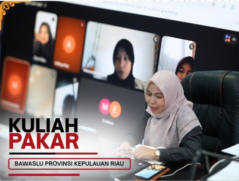 Perdana Anggota Bawaslu Kepri, Maryamah, sebagai Dosen Luar Biasa Program Kuliah Pakar Bawaslu Kepri melalui skema Bawaslu Mengajar Sekolah Tinggi Agama Islam Sultan Abdurrahman Kepulauan Riau (STAI SAR Kepri) secara daring