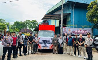 Jelang Hari Pemungutan Suara, Ketua Bawaslu Kepri Awasi Pendistribusian Logistik Surat Suara