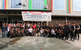 Jelang Masa Tenang, Bawaslu Kepri Gelar Apel Siaga