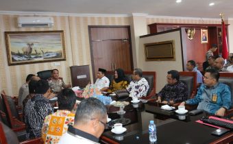 Matangkan Persiapan Pilkada 2020, Bawaslu Kepri Audiensi Bersama KPU Kepri dan Polda Kepri