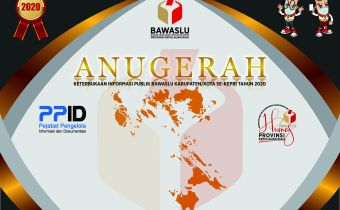 BAWASLU KEPRI UMUMKAN ANUGERAH KETERBUKAAN INFORMASI PUBLIK BAGI BAWASLU KAB/KOTA SE-KEPRI
