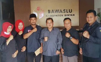 Upayakan Pencegahan, Bawaslu Bintan Terima Audiensi Pengurus Partai Kebangkitan Nusantara