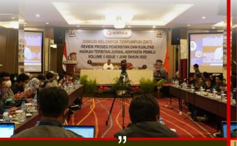 Jurnal Bawaslu Provinsi Kepulauan Riau Bertransfromasi Menuju ke Jurnal Terindeks dan Terakreditasi