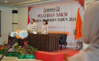 Untuk Mewujudkan Pilkada Berkualitas, Saksi Peserta Pemilihan Diberikan Pelatihan