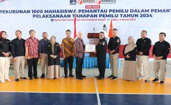 Bawaslu Kepri Turunkan 1.000 Pemantau Dari Mahasiswa Universitas Internasional Batam