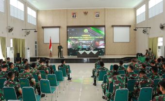 Di Hadapan Personil TNI, Anggota Bawaslu Kepri Menyampaikan Peran & Netralitas TNI pada Pilkada 2024