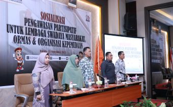 Sosialisasi Pengawasan Partisipatif Untuk Menguatkan Peran LSM, Ormas dan Organisasi Kepemudaan