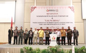 Selain Sosialisasi Pengawasan Partisipatif, Bawaslu Kepri Juga Meluncurkan IKP Kepala Daerah 2024