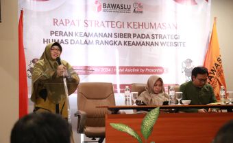 Rapat Strategi Kehumasan untuk Menyatukan Persepsi dalam Meningkatkan Keamanan Website