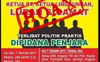 Bawaslu Kepri Klarifikasi Info Hoaks