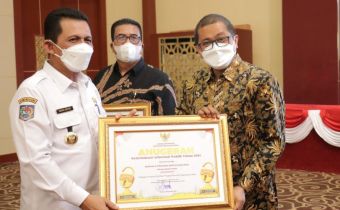 Bawaslu Kepri Raih Anugerah Keterbukaan Informasi Instansi Vertikal Provinsi Kategori Informatif