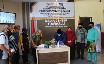 Jalin Kerjasama, Bawaslu Kepri Tingkatkan Keterbukaan Informasi Publik Melalui RRI