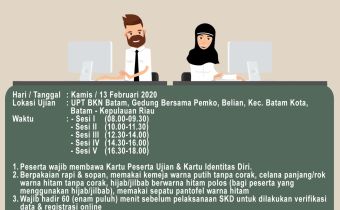 Jadwal dan Ketentuan Pelaksanaan SKD CPNS Bawaslu Provinsi Kepulauan Riau