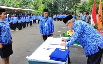 Sekjen Bawaslu RI Lantik 263 PNS Bawaslu Se-Indonesia
