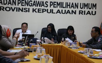 Pelaksanaan Bimtek Manajemen Risiko oleh BPKP Perwakilan Provinsi Kepulauan Riau di Bawaslu Kepri